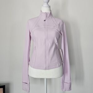 Lululemon Define Cropped Jacket Nulu | size 6 | Meadowsweet Pink